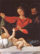 RAFFAELLO Sanzio The virgin mary oil painting artist